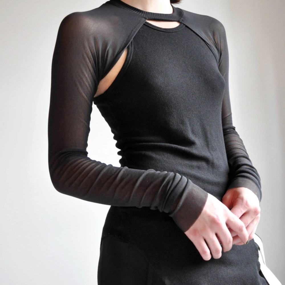 NOCTEX AYLA MESH SHRUG